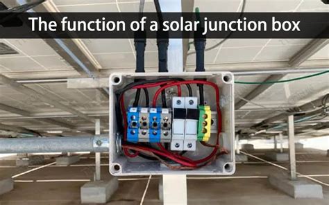 solar junction box metal v plastic|solar junction box installation.